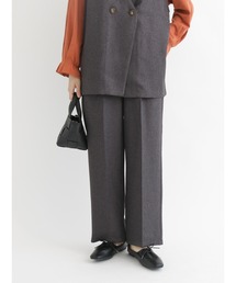 ツイードライクパンツ【セットアップ可】