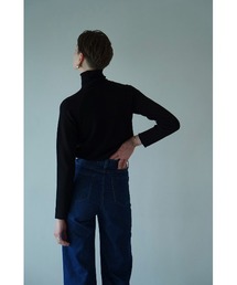 CLANE | ROLL H/N KNIT TOPS(ニット/セーター)