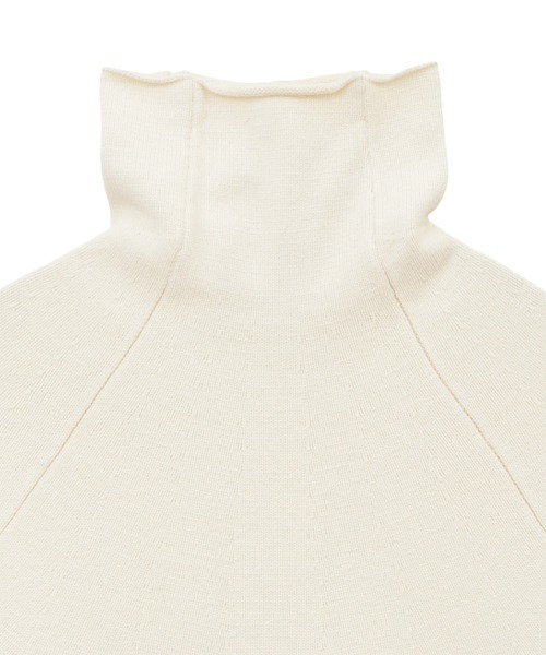 CLANE（クラネ）の「ROLL H/N KNIT TOPS（ニット/セーター・レディース・ブラック/テラコッタ/アイボリー・1/2）」の14枚目の写真