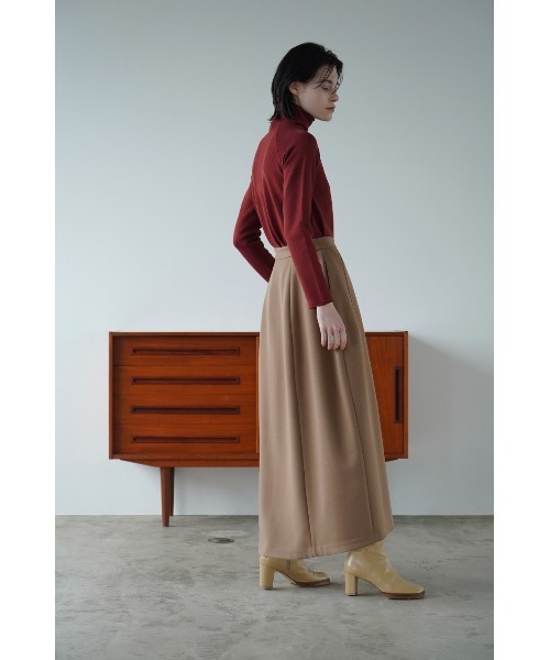 CLANE（クラネ）の「ROLL H/N KNIT TOPS（ニット/セーター・レディース・ブラック/テラコッタ/アイボリー・1/2）」の19枚目の写真