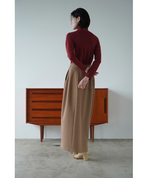 CLANE（クラネ）の「ROLL H/N KNIT TOPS（ニット/セーター・レディース・ブラック/テラコッタ/アイボリー・1/2）」の20枚目の写真