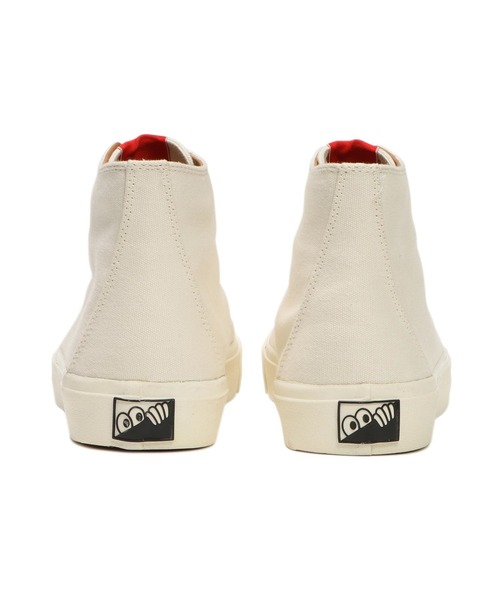 Last Resort AB（ラストリゾート・エービー）の「VM003 CANVAS HI WHITE/WHITE（スニーカー・メンズ・ホワイト・5h/8/9/10h/5/4h/6/11/6h/8h/10/9h）」の4枚目の写真