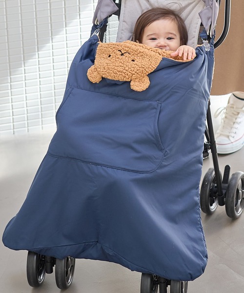 Rosemadame（ローズマダム）の「あったかモコモコベビーケープ（おくるみ）（おくるみ・レディース・ブラウン/ピンク/ライトグリーン/ライトグレー/カーキ/モカ/ネイビー/チャコールグレー/ブラック/ダークカーキ/ダークネイビー/ベージュ/ダークブラウン・フリー）」の12枚目の写真