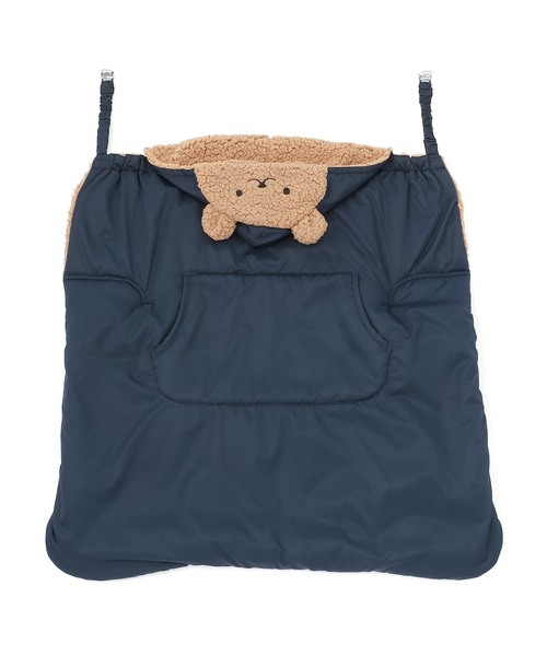 Rosemadame（ローズマダム）の「あったかモコモコベビーケープ（おくるみ）（おくるみ・レディース・ブラウン/ピンク/ライトグリーン/ライトグレー/カーキ/モカ/ネイビー/チャコールグレー/ブラック/ダークカーキ/ダークネイビー/ベージュ/ダークブラウン・フリー）」の14枚目の写真