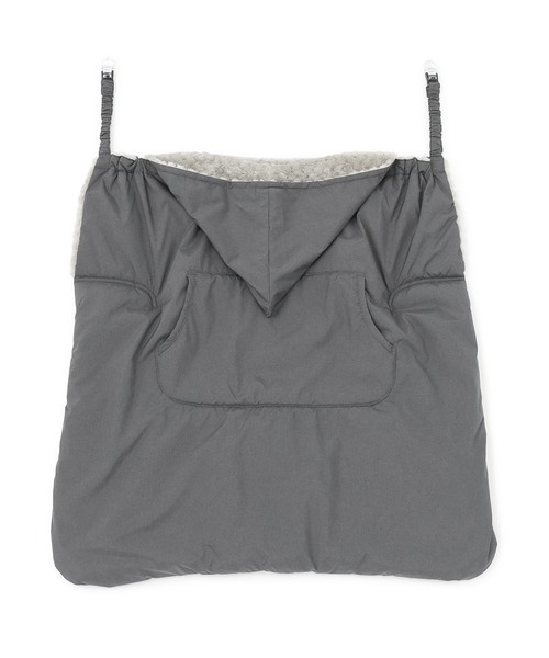 Rosemadame（ローズマダム）の「あったかモコモコベビーケープ（おくるみ）（おくるみ・レディース・ブラウン/ピンク/ライトグリーン/ライトグレー/カーキ/モカ/ネイビー/チャコールグレー/ブラック/ダークカーキ/ダークネイビー/ベージュ/ダークブラウン・フリー）」の15枚目の写真