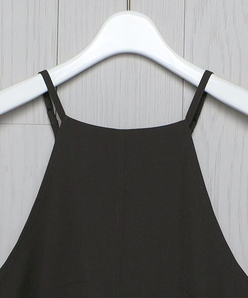 H　BEAUTY&YOUTH UNITED ARROWS（エイチビューティーアンドユースユナイテッドアローズ）の「＜H＞TYPEWRITER CLOTH HALTER NECK DRESS/ワンピース（ワンピース・レディース・ブラック/ダークグレー・S/M）」の13枚目の写真