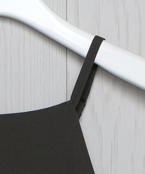 H　BEAUTY&YOUTH UNITED ARROWS（エイチビューティーアンドユースユナイテッドアローズ）の「＜H＞TYPEWRITER CLOTH HALTER NECK DRESS/ワンピース（ワンピース・レディース・ブラック/ダークグレー・S/M）」の12枚目の写真