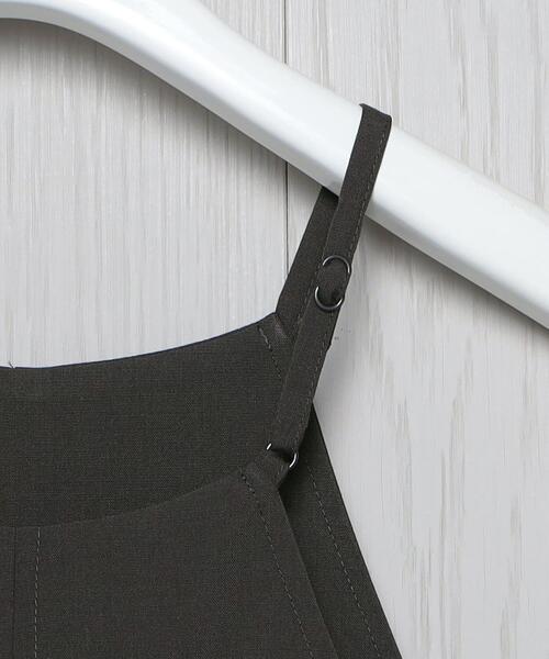 H　BEAUTY&YOUTH UNITED ARROWS（エイチビューティーアンドユースユナイテッドアローズ）の「＜H＞TYPEWRITER CLOTH HALTER NECK DRESS/ワンピース（ワンピース・レディース・ブラック/ダークグレー・S/M）」の7枚目の写真