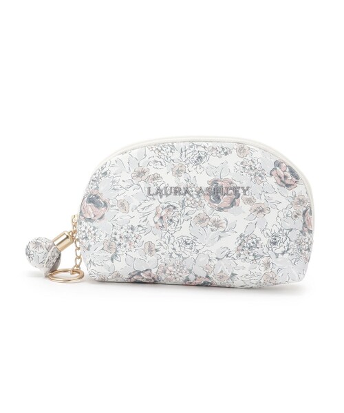 LAURA ASHLEY(ローラアシュレイ)の「クランズフォード柄 マイバッグM(エコバッグ/サブバッグ・レディース・グレー系・00)」の8枚目の写真