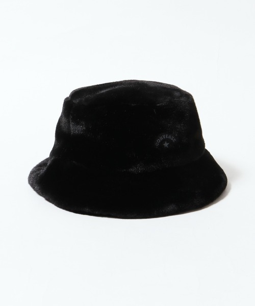 CONVERSE（コンバース）の「CONVERSE/コンバース CNSL FUR BUCKET HAT バケットハット（ハット・メンズ・ブラック/アイボリー/グレー/ベージュ・57cm）」の12枚目の写真