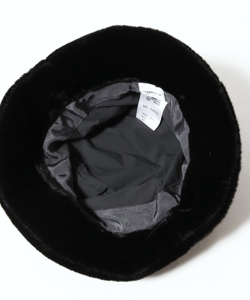 CONVERSE（コンバース）の「CONVERSE/コンバース CNSL FUR BUCKET HAT バケットハット（ハット・メンズ・ブラック/アイボリー/グレー/ベージュ・57cm）」の13枚目の写真