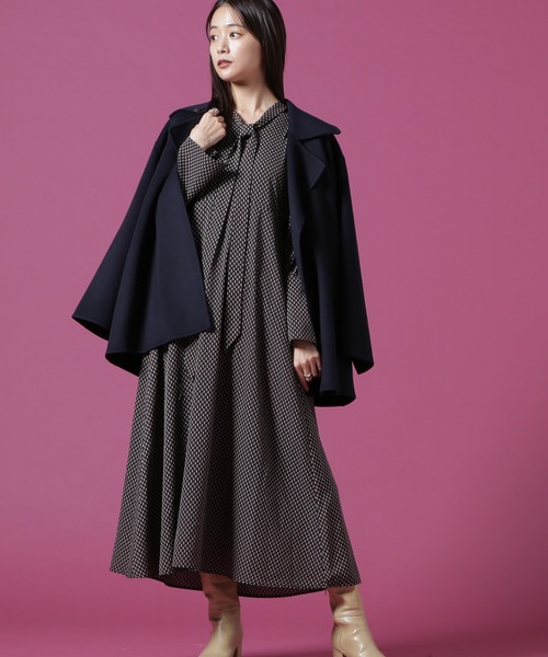 N.(N. Natural Beauty Basic)(エヌエヌナチュラルビューティーベーシック)の「◆キカナロータイマキシワンピース(ワンピース・レディース・ブルー系その他/ブラック系その他・MEDIUM)」の13枚目の写真