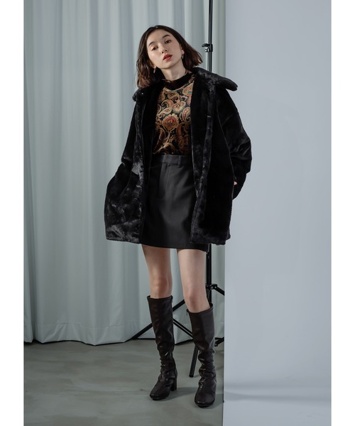 Adoon plain（アドーンプレーン）の「【APL´22outer】フェイクファー