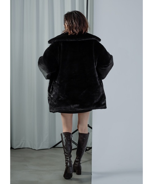 Adoon plain（アドーンプレーン）の「【APL´22outer】フェイクファー