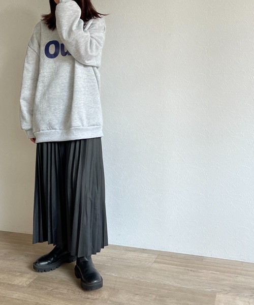 ISOOK（アイスー）の「【ZOZO限定】Our.logo sweat / Our.ロゴスウェット（スウェット・レディース・グレー/エメラルドブルー・FREE）」の16枚目の写真