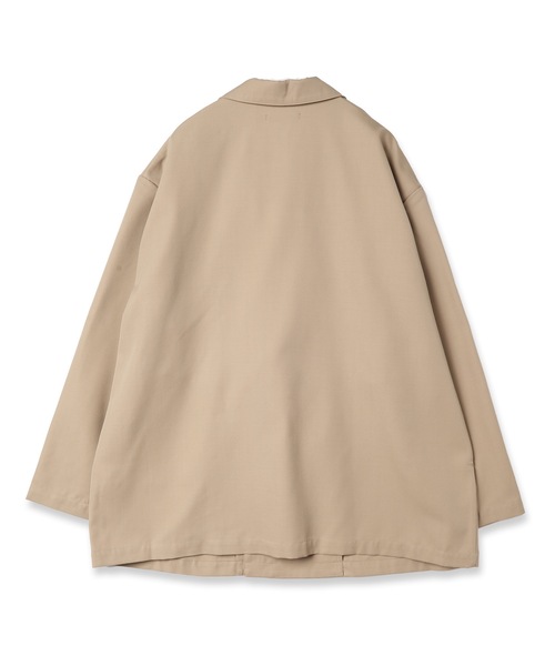 ジャケット・アウター HIGH COUNT CHAMBRAY DB JACKET is-ness(イズネス)の「HIGH COUNT CHAMBRAY DB JACKET