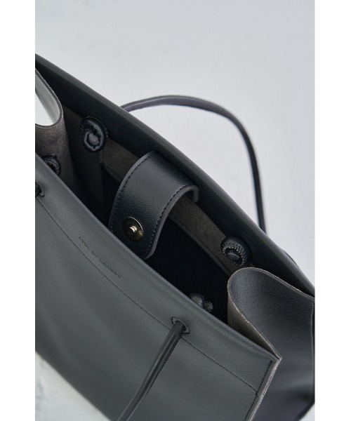 AZUL by moussy(アズールバイマウジー)の「NARROW HANDLE SHOPPER BAG Ⅲ/ナローハンドルショッパーバッグⅢ(トートバッグ・レディース・ブラック/ライトグリーン/アイボリー/オレンジ/ホワイト系その他・FREE)」の20枚目の写真