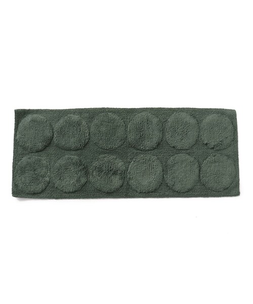 one'sterrace（ワンズテラス）の「◆SIMPLY ロングマット（ラグ/マット・レディース・ホワイト系/グレー系/グリーン系・99）」の3枚目の写真