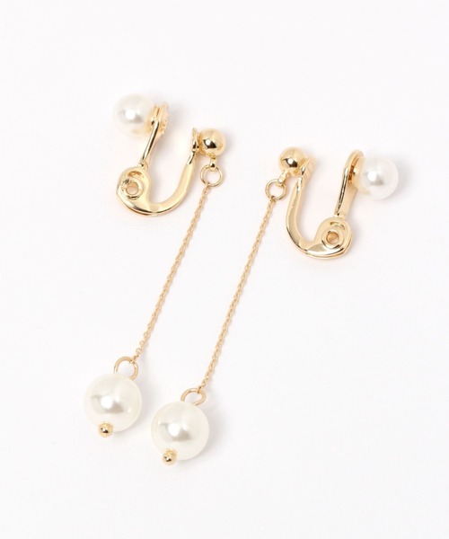 LEPSIM（レプシィム）の「パールクリップ　176577（イヤリング・レディース・ホワイト系その他3/ホワイト系その他/ホワイト系その他2・ONE SIZE）」の7枚目の写真