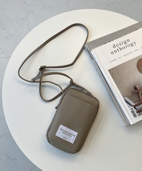 AS KNOW AS plus（アズノゥアズプラス）の「○シード マルチショルダーバッグ（ショルダーバッグ・レディース・グレー/アイボリー/ブラック・FREE）」の3枚目の写真