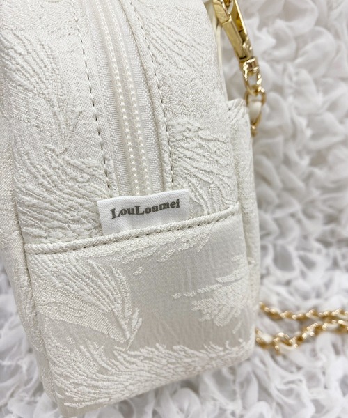 one after another NICE CLAUP（ワンアフターアナザーナイスクラップ）の「【LouLoumei】ちびぬいケース（ショルダーバッグ・レディース・サックスブルー/アイボリー/ベージュ・FREE）」の14枚目の写真
