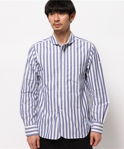 OUTLET（アウトレット）の「【CIAOPANIC TYPY】オーシバル×ハバサックシャツ（シャツ/ブラウス・メンズ・ストライプ・5/4）」の10枚目の写真