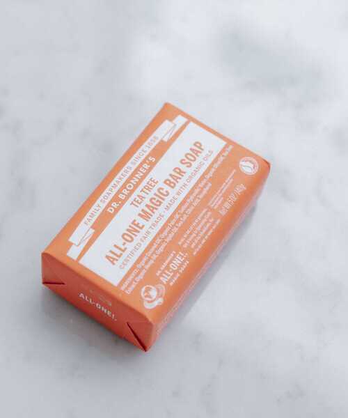 THE GOODLAND MARKET（ザグッドランドマーケット）の「DR.BRONNER’S　MAGIC SOAP BAR（石鹸/ボディソープ・レディース・ライトブルー/ライトピンク/ライトカーキ/オレンジ/イエロー/ラベンダー/ベージュ・ONE）」の7枚目の写真