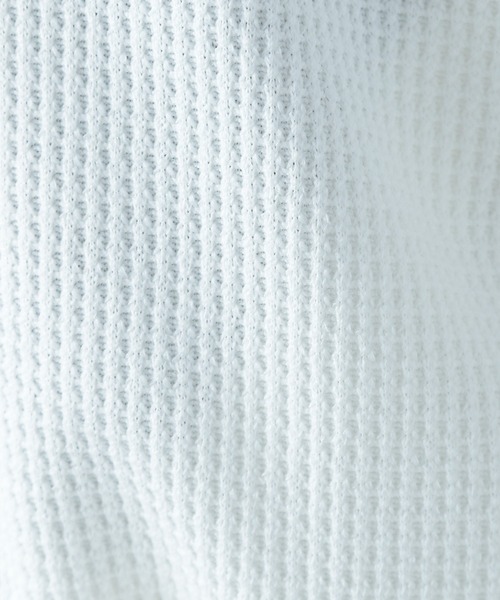 BAYFLOW（ベイフロー）の「ワッフルパーカー（パーカー・レディース・チャコール/グレイッシュベージュ/オフホワイト・FREE）」の20枚目の写真