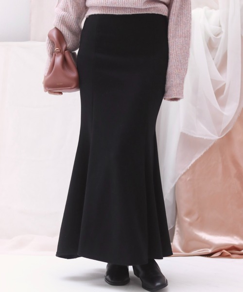 muguet(ミュゲ)の「sweat mermaid skirt(スカート・レディース・ブラック・FREE)」の8枚目の写真