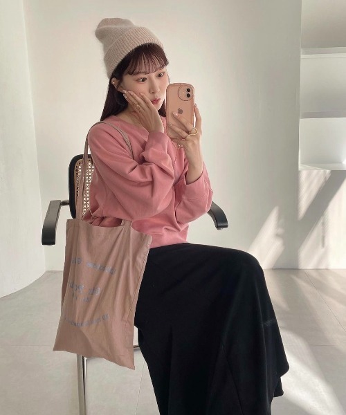 muguet(ミュゲ)の「sweat mermaid skirt(スカート・レディース・ブラック・FREE)」の14枚目の写真