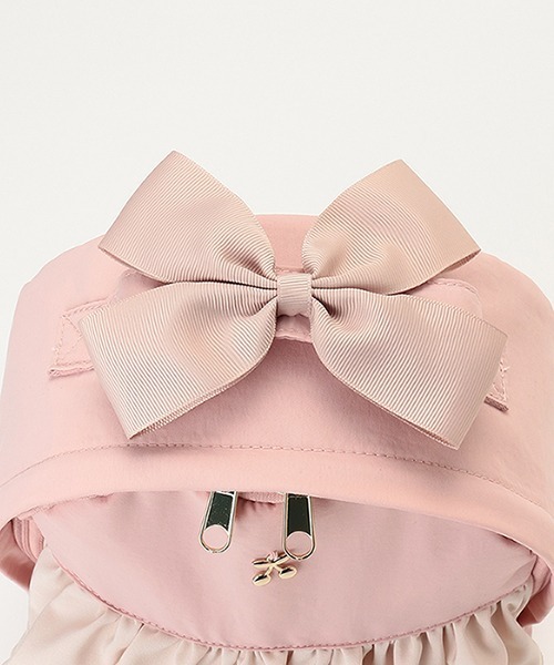 petit main（プティマイン）の「シフォンフリルリュック（バックパック/リュック・キッズ・アイボリー/ライトピンク/サックスブルー・S/M）」の13枚目の写真