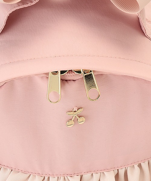 petit main（プティマイン）の「シフォンフリルリュック（バックパック/リュック・キッズ・アイボリー/ライトピンク/サックスブルー・S/M）」の12枚目の写真