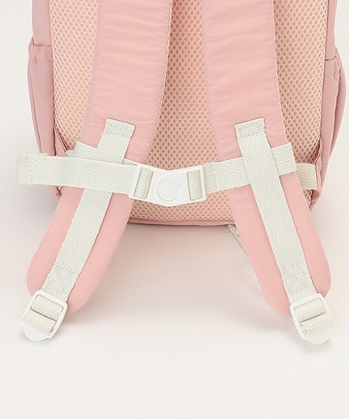 petit main（プティマイン）の「シフォンフリルリュック（バックパック/リュック・キッズ・アイボリー/ライトピンク/サックスブルー・S/M）」の10枚目の写真