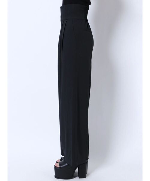 EMODA(エモダ)の「スーパーハイウエストワイドパンツ(その他パンツ・レディース・ブラック/その他/ベージュ・SMALL/MEDIUM)」の16枚目の写真