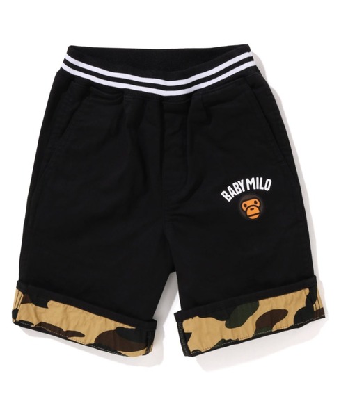 A BATHING APE（アベイシングエイプ）の「BABY MILO 1ST CAMO CUFFED