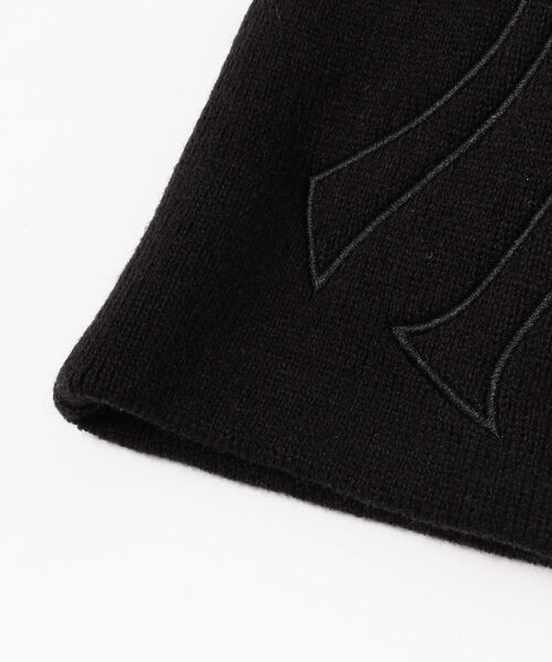 NEW ERA(ニューエラ)の「NEW ERA × BEAMS / 別注 Logo Emblem Beanie(ニットキャップ/ビーニー・メンズ・ブラック/グレー/ネイビー・ONE SIZE)」の7枚目の写真