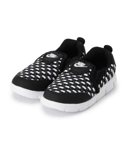 NIKE(ナイキ)の「NIKEフリーウーブンTD14cm~16cm(スニーカー・キッズ・ブラック/ピンク・14cm/16cm/15cm)」の2枚目の写真