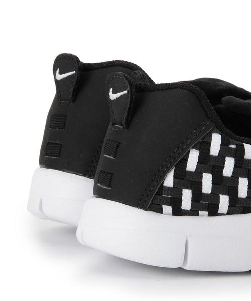 NIKE(ナイキ)の「NIKEフリーウーブンTD14cm~16cm(スニーカー・キッズ・ブラック/ピンク・14cm/16cm/15cm)」の8枚目の写真