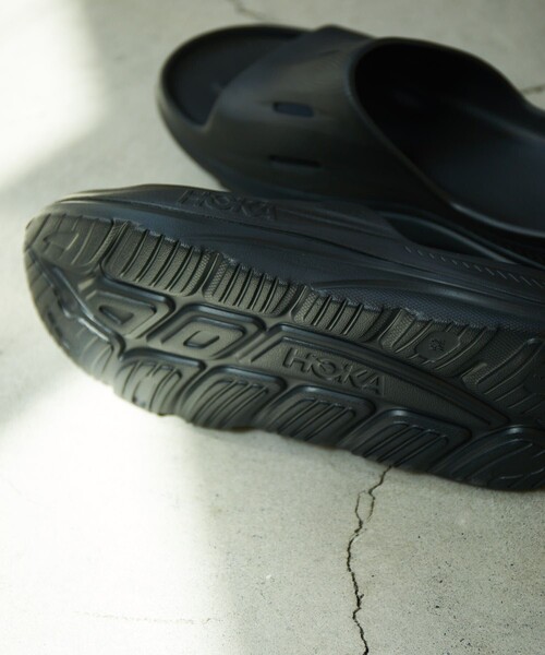 HOKA（ホカ）の「HOKA ONE ONE/ホカオネオネ ORA RECOVERY SLIDE 3/オラ リカバリー スライド 3（サンダル・メンズ・ブラック/グレー・9/8/10）」の11枚目の写真
