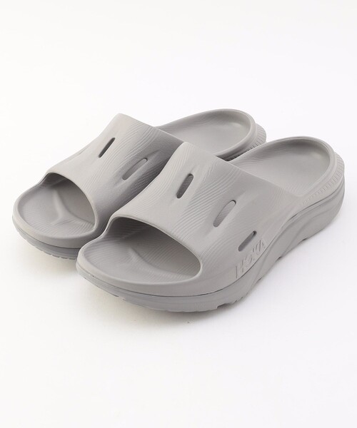HOKA（ホカ）の「HOKA ONE ONE/ホカオネオネ ORA RECOVERY SLIDE 3/オラ リカバリー スライド 3（サンダル・メンズ・ブラック/グレー・9/8/10）」の15枚目の写真