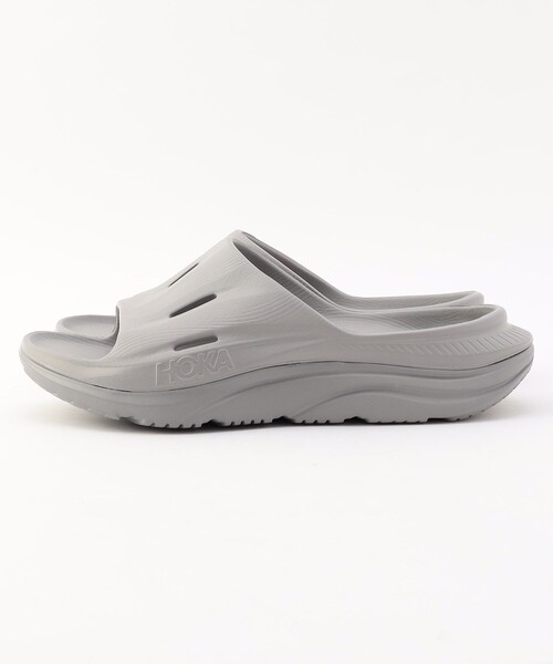 HOKA（ホカ）の「HOKA ONE ONE/ホカオネオネ ORA RECOVERY SLIDE 3/オラ リカバリー スライド 3（サンダル・メンズ・ブラック/グレー・9/8/10）」の17枚目の写真