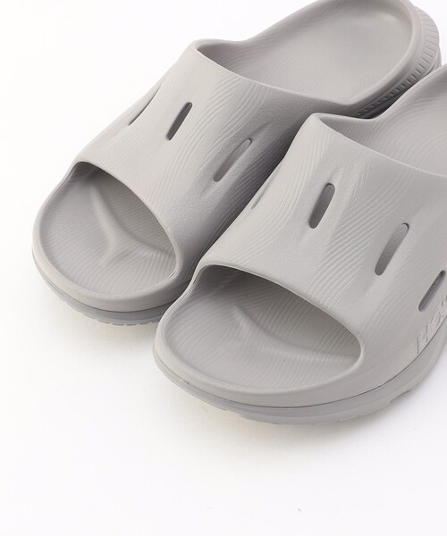 HOKA（ホカ）の「HOKA ONE ONE/ホカオネオネ ORA RECOVERY SLIDE 3/オラ リカバリー スライド 3（サンダル・メンズ・ブラック/グレー・9/8/10）」の20枚目の写真