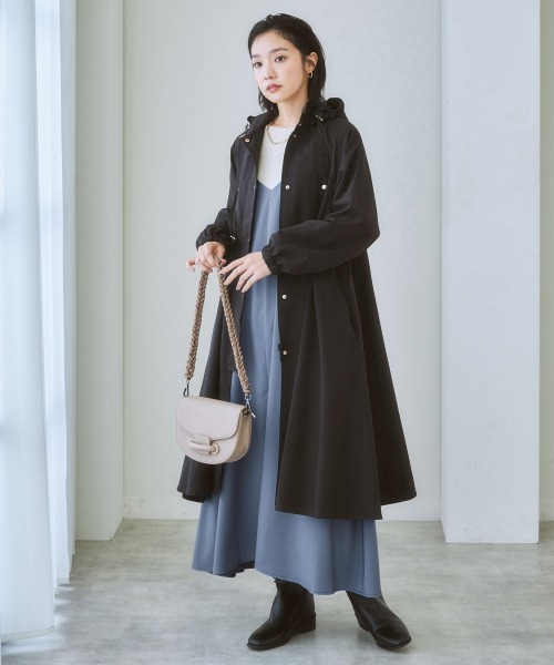 nissen（ニッセン）の「キャミソールワンピース（ワンピース・レディース・ブラック/グレイッシュブルー/ベージュ/ネイビー・LL/S/M/L）」の19枚目の写真