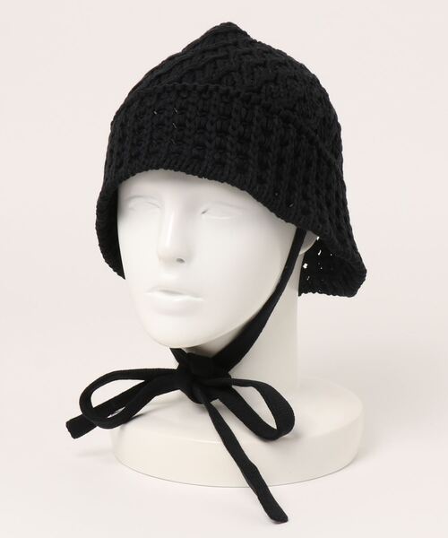 Right-on（ライトオン）の「ニットストラップゴブハット（ハット・レディース・グリーン/オレンジ/ブラック・フリー）」の12枚目の写真