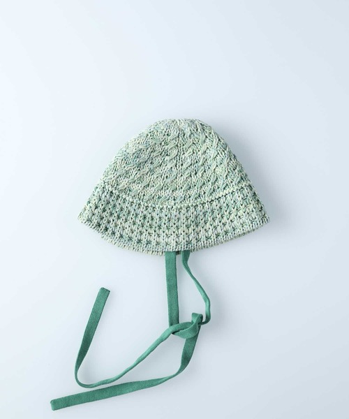 Right-on（ライトオン）の「ニットストラップゴブハット（ハット・レディース・グリーン/オレンジ/ブラック・フリー）」の15枚目の写真