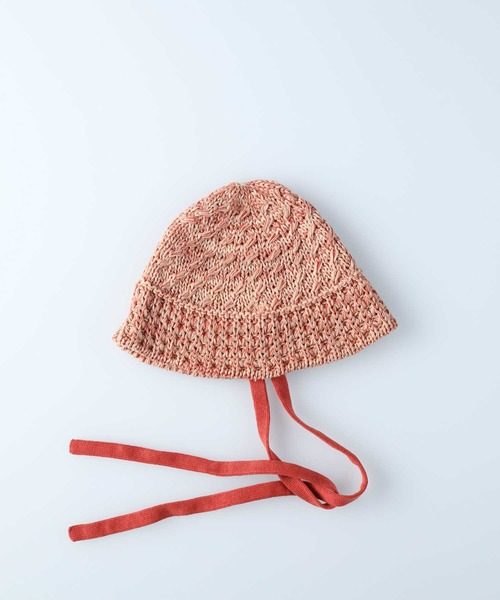 Right-on（ライトオン）の「ニットストラップゴブハット（ハット・レディース・グリーン/オレンジ/ブラック・フリー）」の14枚目の写真