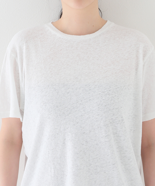 mother（マザー）の「【MOTHER/マザー】 クルーネック Tシャツ（Tシャツ/カットソー・レディース・ホワイト・FREE）」の8枚目の写真