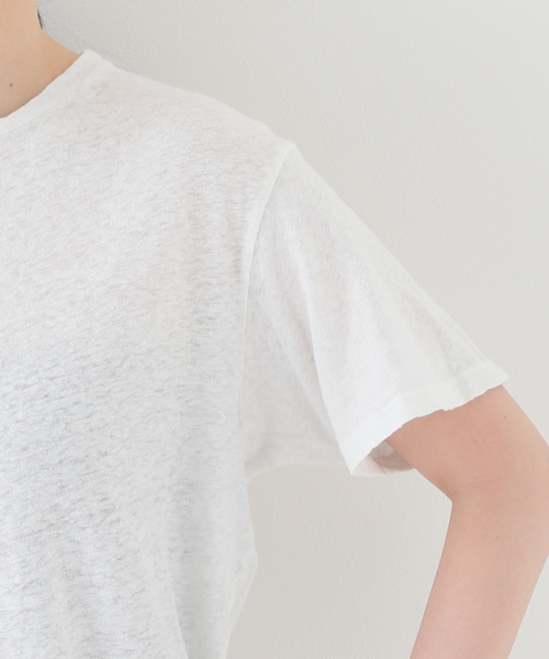 mother（マザー）の「【MOTHER/マザー】 クルーネック Tシャツ（Tシャツ/カットソー・レディース・ホワイト・FREE）」の10枚目の写真