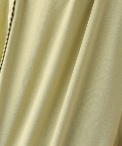 GLOBAL WORK（グローバルワーク）の「さらさらリラックスブラウス半袖/163460（シャツ/ブラウス・レディース・ライトブルー/ピンクベージュ/オフホワイト/ライトグリーン/ダークネイビー/オレンジ/ロイヤルブルー/ライトグレー/ブラック・SMALL/MEDIUM/LARGE）」の18枚目の写真