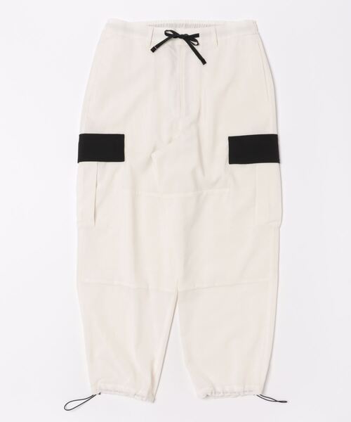 2月末まで引越しセールUNITED TOKYO SUMMERWOOLカーゴパンツ セール】SUMMER WOOL イージーカーゴパンツ（カーゴパンツ